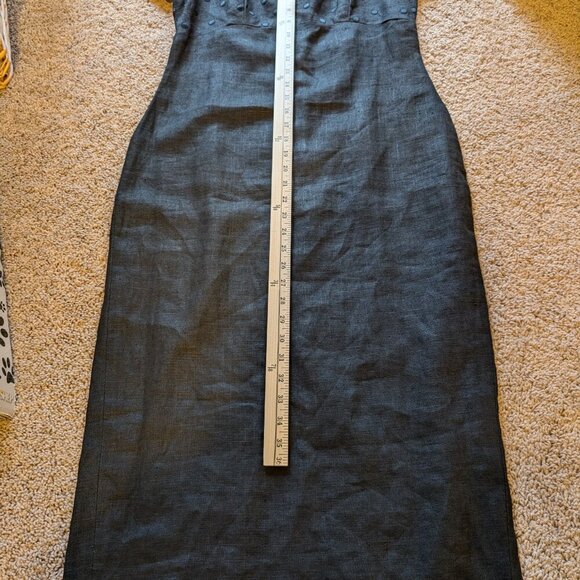 NWT Vintage Santa Fe by Jim Tremblay dress size 10 Navy - Picture 3 of 8